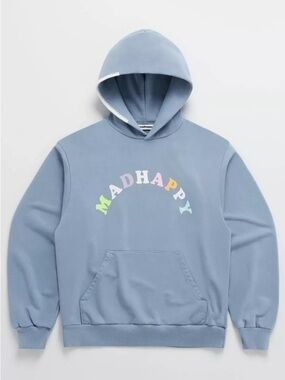 Madhappy Pastels French Terry Hoodie Light Blue Size M